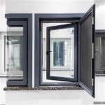 Hliníkové krídlové okná série Energy Star